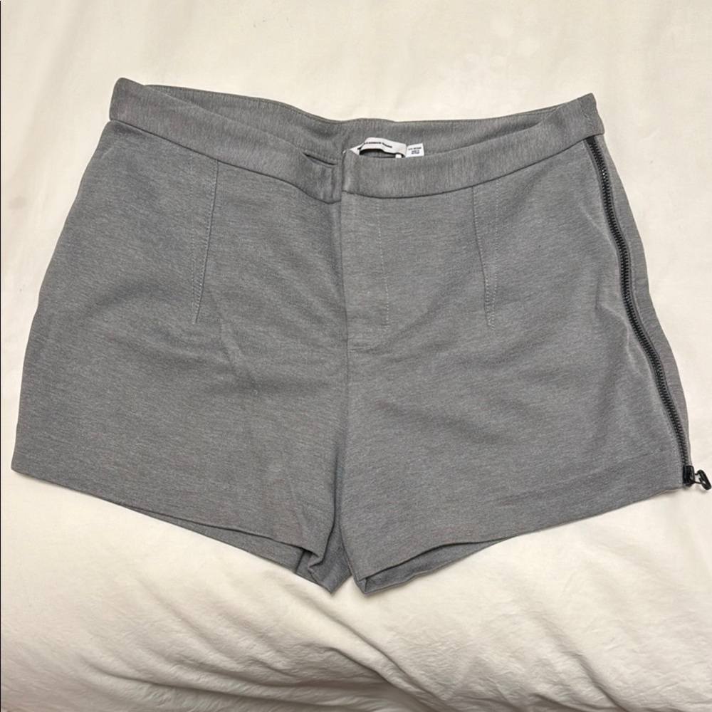 Alexander Wang Gray High Waist Shorts